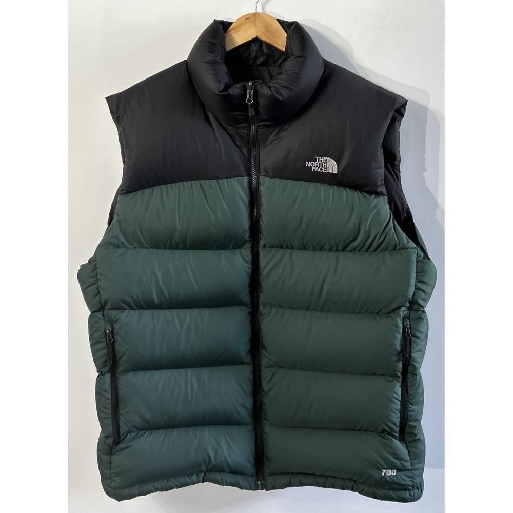 Mens Vintage The North Face Nuptse 2 700 Goose Down Puffer Vest Sz XL